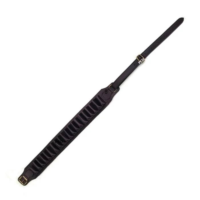 Cartouchière 20 Tubes Colombi Sports Calibre 12 En Toile Et Cuir