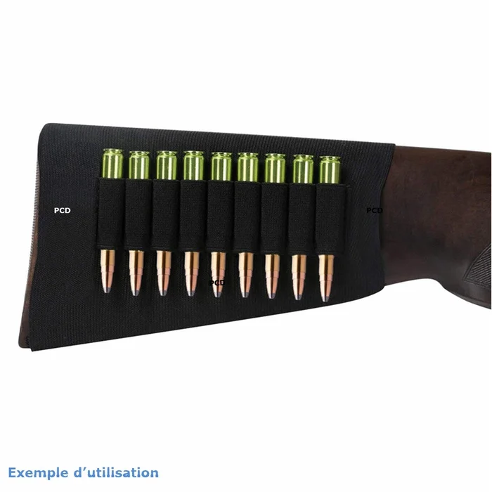 Cartouchière De Crosse Carabine Verney-Carron Pro Hunt 9 Balles