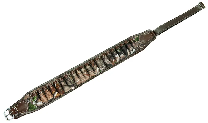 Cartouchière pour fusil calibre 12 – Camo feuillage