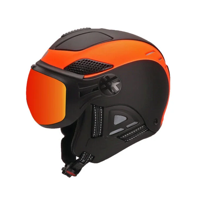 Casque a visiere DIEZZ Louna II Ventury Touchy – Black Orange