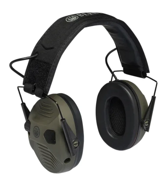 Casque anti-bruit électronique kaki BERETTA