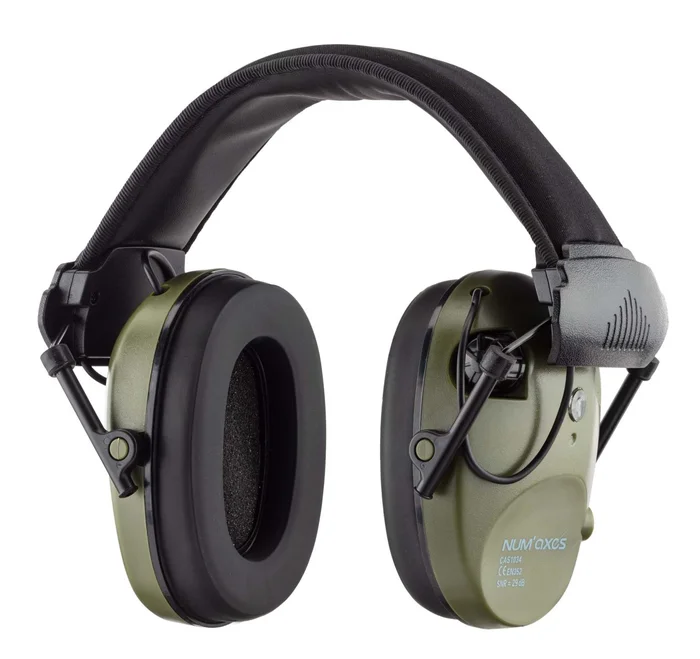 Casque antibruit électronique NUM’AXES CAS1034 Kaki