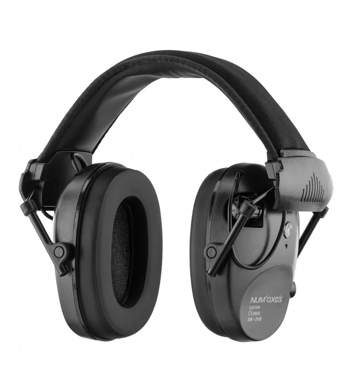 Casque antibruit électronique NUM&rsquo;AXES CAS1034 Noir