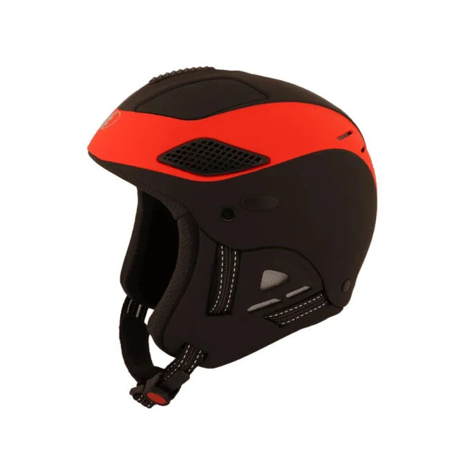 Casque de ski DIEZZ LOUNA II Ventury Touchy – Black Fire Red