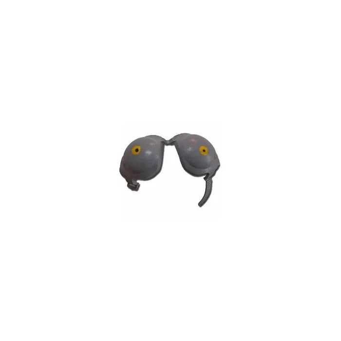 Casque pour pigeon plastique