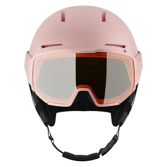 Casque SALOMON Osmo avec visiere – Heavenly Pink Black – Image 4