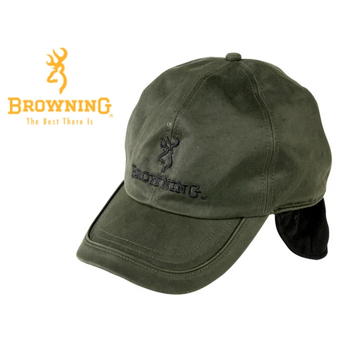 CASQUETTE BROWNING WINTER WAX FLEECE VERT