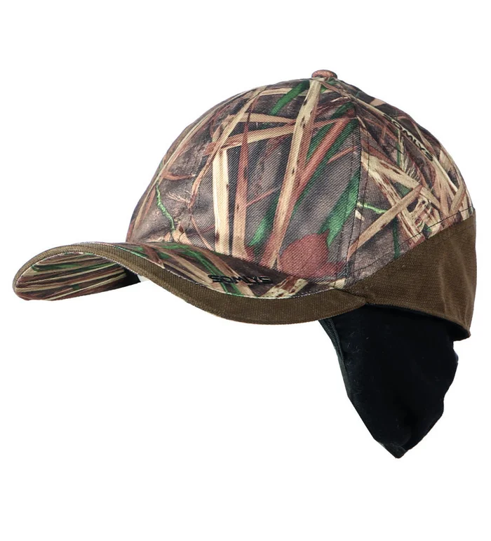 Casquette chaude camo roseaux Somlys