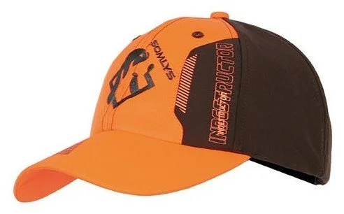 Casquette enfant Indestructor orange Somlys
