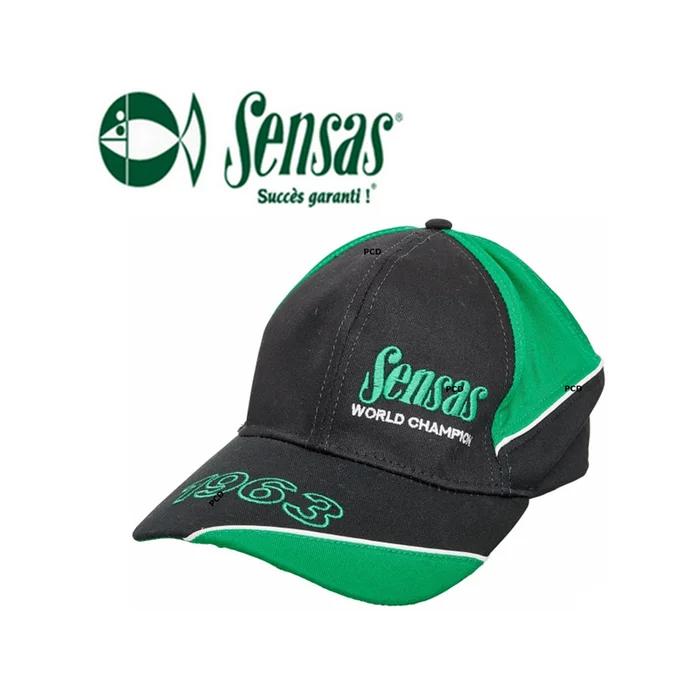CASQUETTE FASHION SENSAS BLACK & GREEN