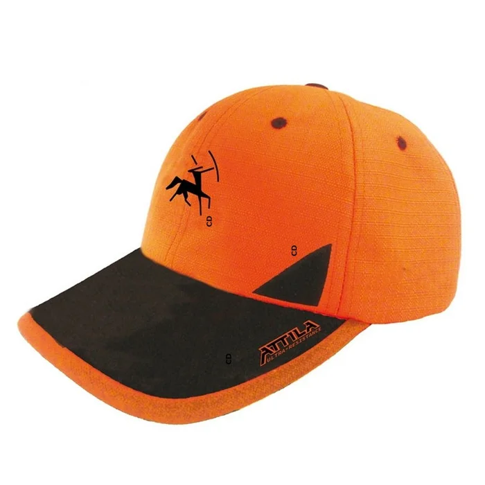 Casquette Homme Attila Pro Hunt Verney Carron Orange /Noire