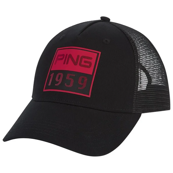 Casquette Ping 1959 Trucker Cap Black