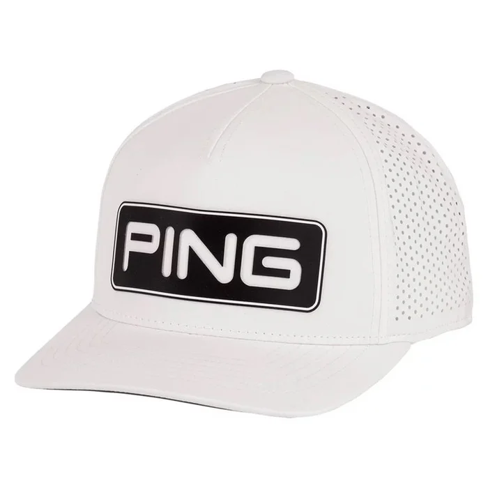 Casquette Ping Tour Vented Delta White