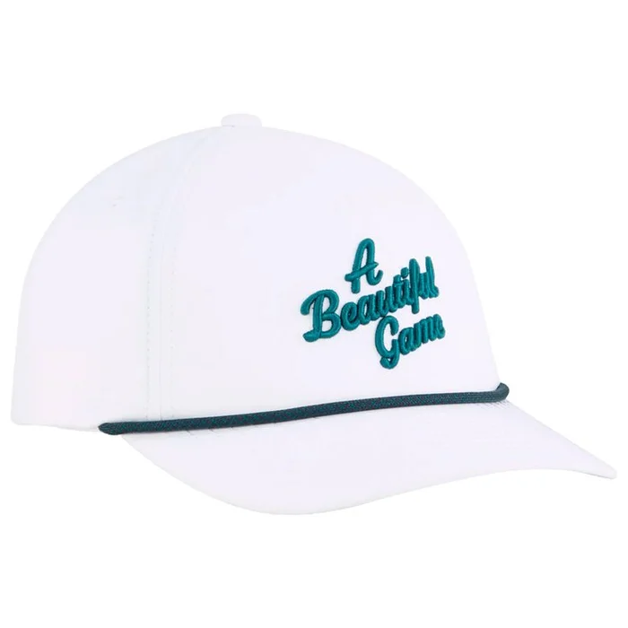 Casquette Puma Golf Beautiful Game Cap White Glow Dark Myrtle