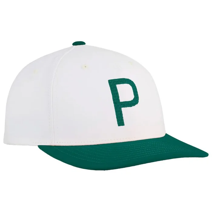 Casquette Puma Golf Crafted P Cap Warm White Dark Myrtle