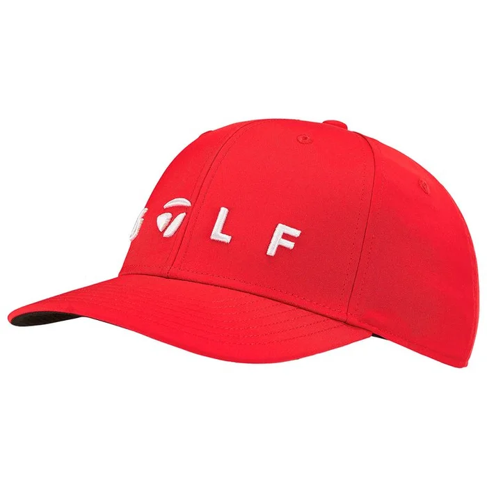 Casquette Taylormade Lifestyle Golf Logo Red