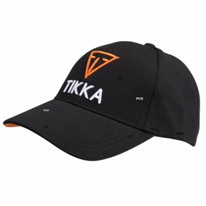 Casquette Tikka Noire Et Orange
