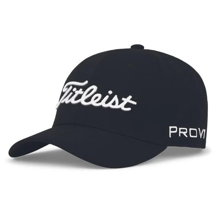 Casquette Titleist Junior Tour Performance Black White