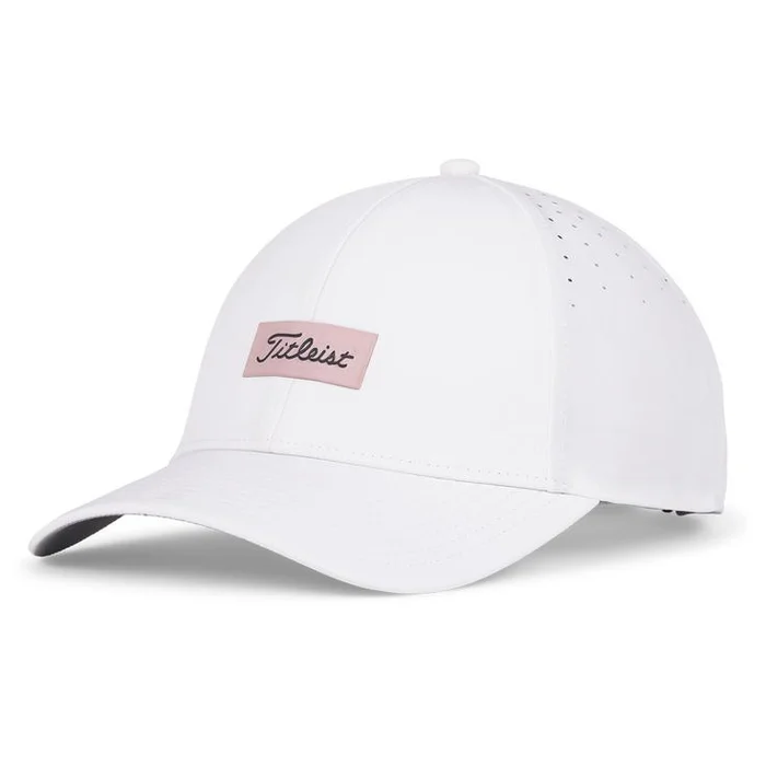Casquette Titleist Women Charleston Breezer White Soft Pink Charcoal