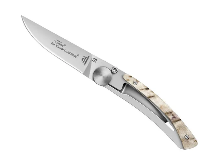 CD 4920.B LE THIERS DOZORME LINER LOCK 10,5CM CORNE DE BELIER