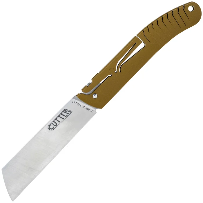 CDC- Lierande le Cutter Earth Brown Exclusif lame 14C28N