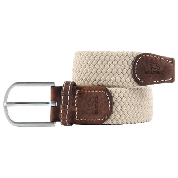 Ceinture BillyBelt Tressée Beige Sable