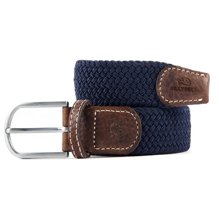 Ceinture BillyBelt Tressée Bleu Marine