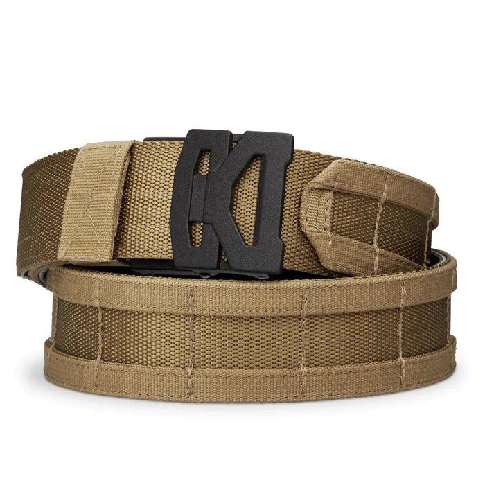 Ceinture de combat micro réglable B2 + Sous-ceinturon rembourrée – Coyote