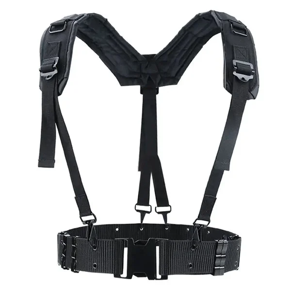 CEINTURE MILITAIRE TACTIQUE FULL BLACK