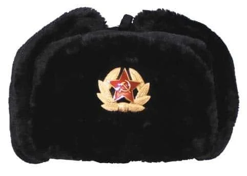 CHAPKA CCCP NOIRE URSS