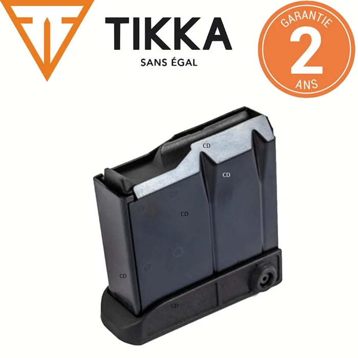 Chargeur Plastique Tikka 5 Coups Pour T3x CTR Et TACT A1