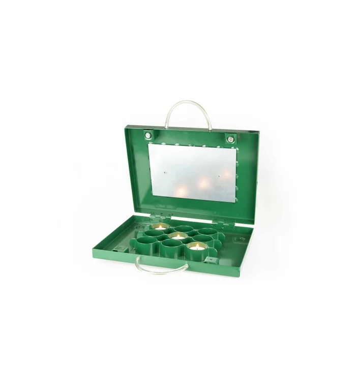 Chauffage d&rsquo;Affût + 100 Bougies Chauffe Plat – Vert