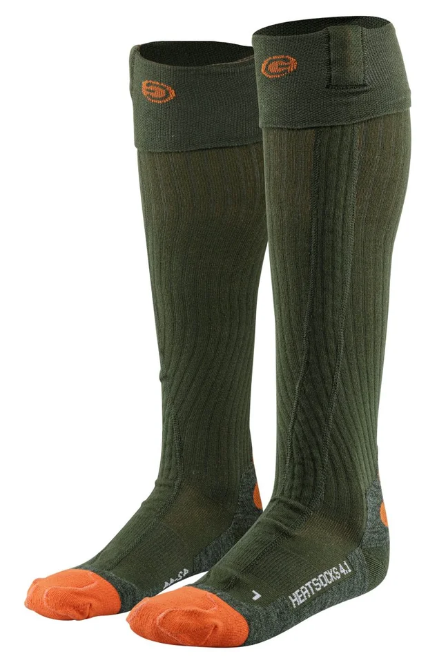 Chaussettes chauffantes Heat STOCK 4.1 TOE CAP et pack batteries – Lenz