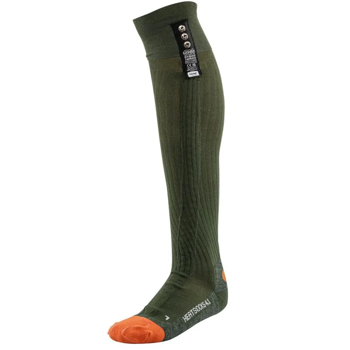 Chaussettes Chauffantes Lenz 4.1 TOE CAP – Technologie Heat STOCK – Pack Batteries Inclus – Confort Thermique Optimal