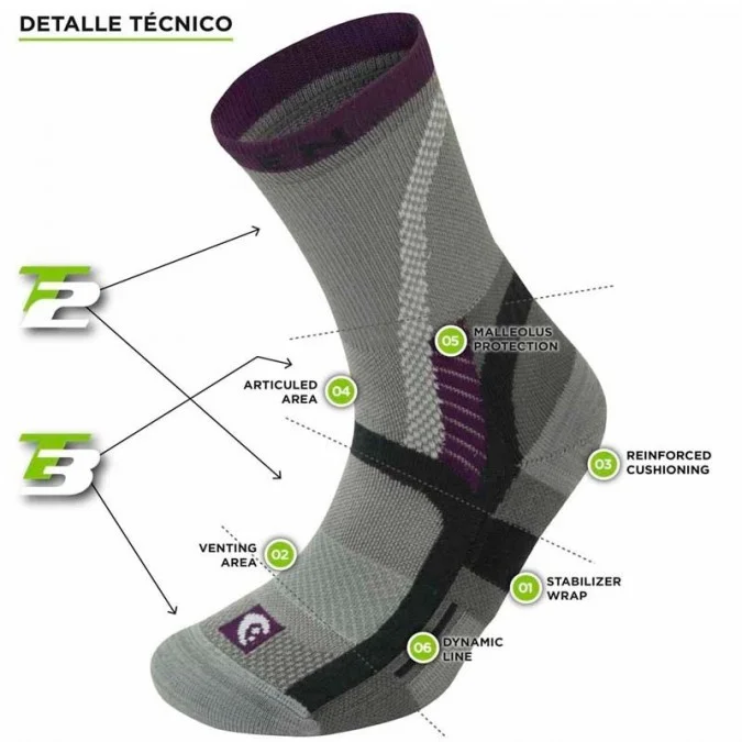 CHAUSSETTES FEMME LORPEN T3 LIGHT HIKER ECO W