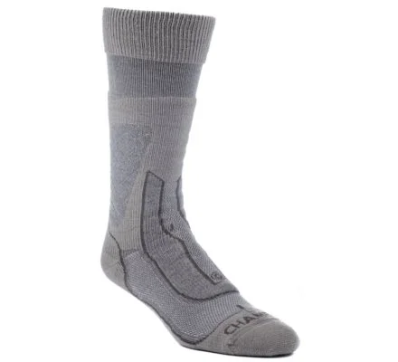 Chaussettes mixtes Explore Mid grises LE CHAMEAU