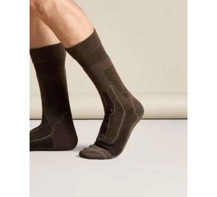 Chaussettes mixtes Explore Mid vertes LE CHAMEAU – Image 4