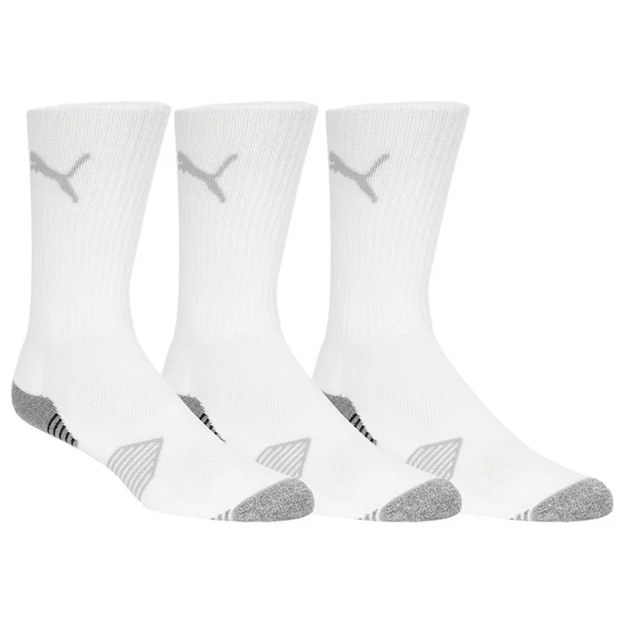 Chaussettes Puma Golf Essential Crew Cut 3 Paires Bright White