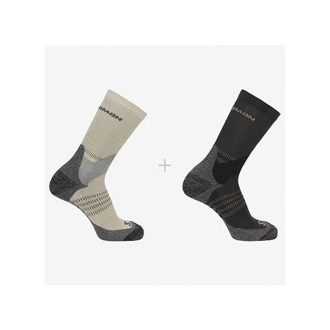 Chaussettes Salomon X ULTRA ACCESS CREW 2-Pack
