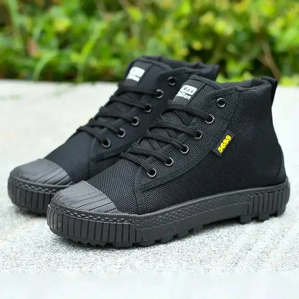 Chaussure homme style militaire