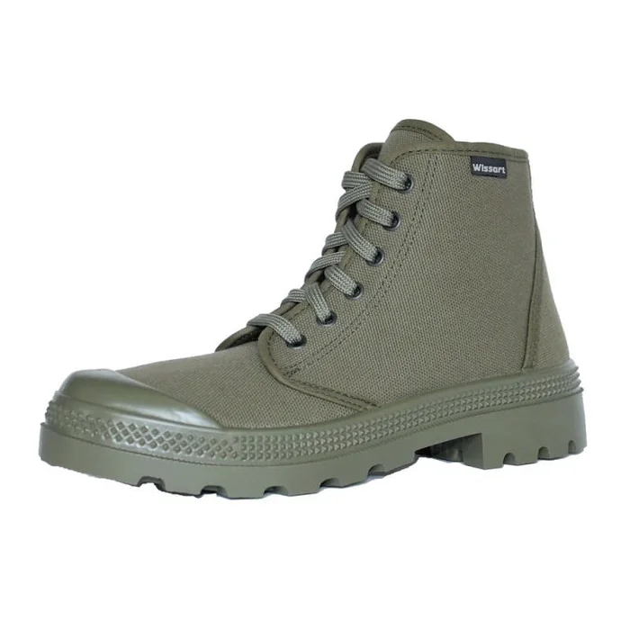 Chaussure Pataugas en toile Wissart (Kaki)