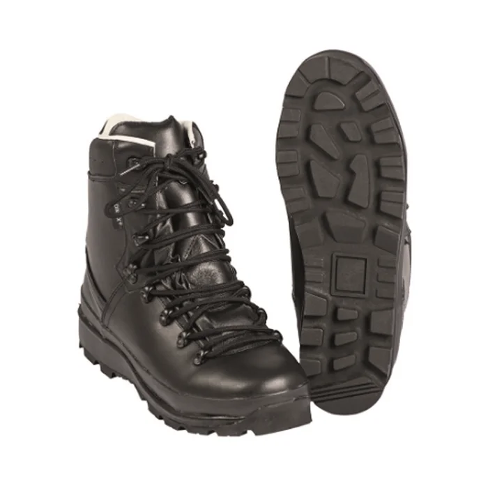 Chaussures antistatiques Mil-Tec Troupes Alpines BW avec semelle anti-perforation