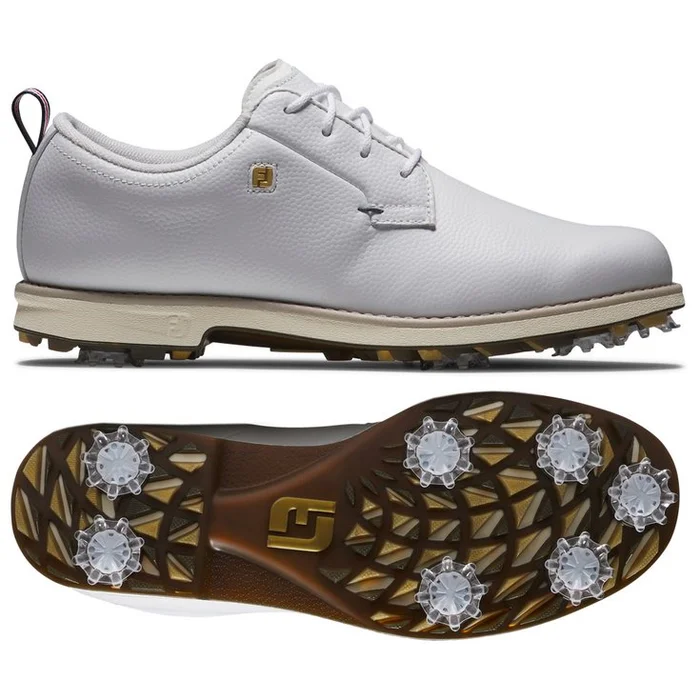 Chaussures avec crampons Footjoy Women’s Premiere Series Cypress White Gold Navy