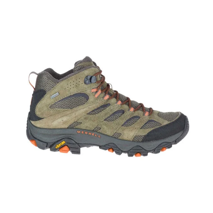 Chaussures de randonnee Merrell Moab 3 Mid GORE-TEX – Olive