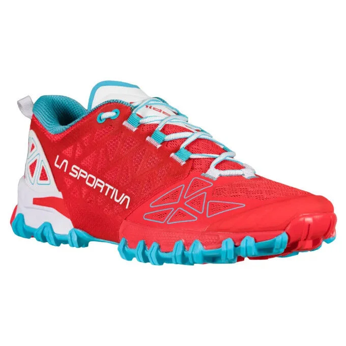 Chaussures de trail La Sportiva BUSHIDO II WOMAN Hibiscus Malibu Blue