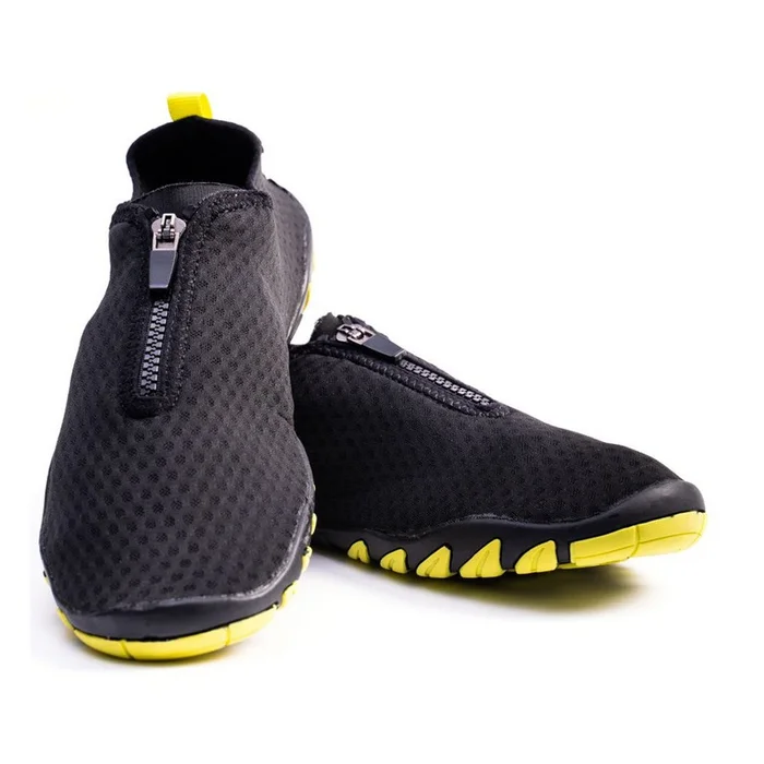 Chaussures Homme Noire Et Jaune Ridge Monkey APEarel Dropback Aqua Shoes Black