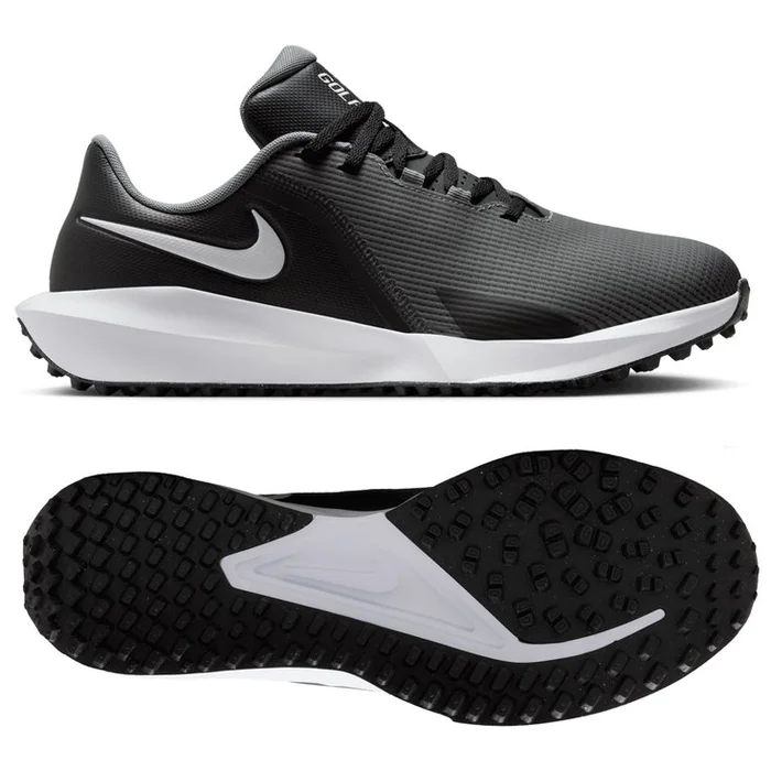 Chaussures sans crampons Nike Infinity G Black White Smoke Grey