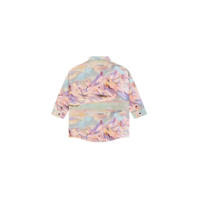 Chemise a manches longues femme EYAUTA PRINTED – Montanea Print – Image 2