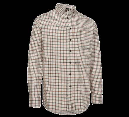 Chemise carreaux orange Gavin DEERHUNTER