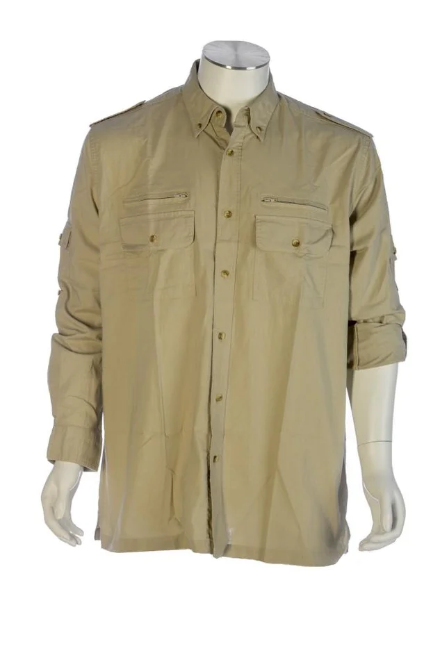 CHEMISE DE CHASSE HOMME AUTHENTIC BEIGE